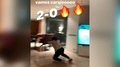 El eufórico festejo de Vidal por histórico ascenso de Rodelindo