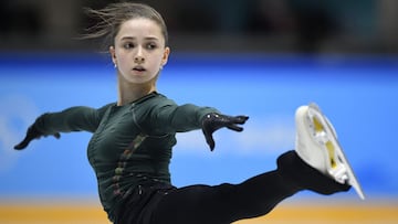 Valieva reanuda entrenamientos tras las sospechas de dopaje