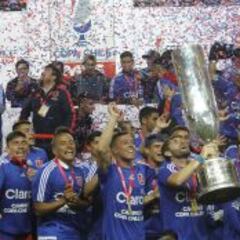 La U gana la Copa Chile ante el archirrival y Lasarte se va feliz