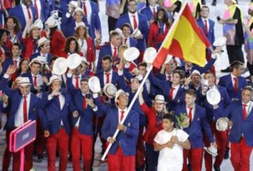 Rafa Nadal con España.