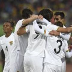 Bolivia celebra su primer triunfo tras 18 años de sequía