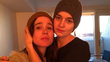 Imagen de Elliot Page y Emma Portner.