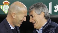 Zidane y Seti&eacute;n vuelven a encontrarse en el Cl&aacute;sico.