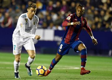 Cristiano Ronaldo and Cheik Doukoure.