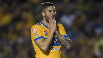 André-Pierre Gignac, en duda para medirse al Puebla