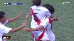 Perú amargó a Chile con este gol que dará la vuelta al mundo: pocas veces visto