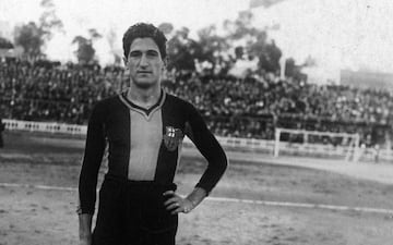 El delantero argentino estudió en la Escuela Industrial de Terrasa. 