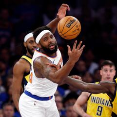 Why isn’t Mitchell Robinson playing for the Knicks against the Pacers in game 4?