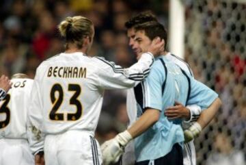 El 3 de diciembre de 2003 el estadio Santiago Bernabéu vivió la victoria del Real Madrid por 2-0.