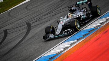 Lewis Hamilton durante el GP Alemania 2016.