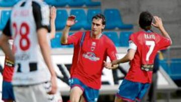 <b>ESTRENO. </b>Bolo marcó su primer gol de la temporada después de anunciar que no seguirá en Soria.