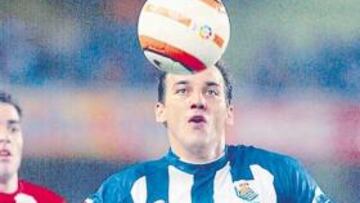 <b>NO ESTARÁ. </b>Kovacevic, el artillero de la Real, no podrá jugar en Zaragoza.