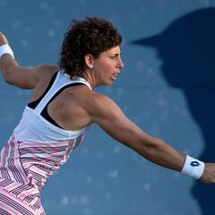 Carla Suárez aguanta ante Mladenovic y está en 3ª ronda