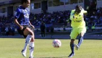 Roberto Cereceda y Claudio Muñoz en la última victoria de la U sobre Huachipato en el CAP.