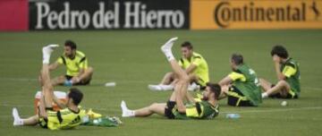 Primer entrenamiento de La Roja en Washington