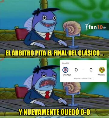 Los memes del Cruz Azul vs América del Guardianes 2020