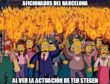 Los memes que se burlan de Ter Stegen
