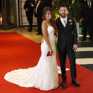 Lionel Messi and wife Antonella Rocuzzo