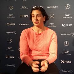 Ana Carrasco, en los Laureus: "Sí que me veo en MotoGP"