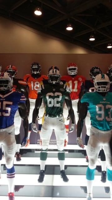 Los uniformes de la NFL