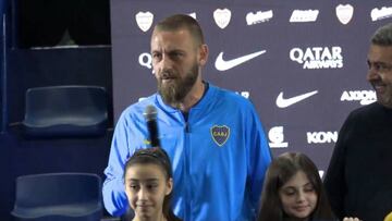 De Rossi: "Dijeron que mi familia tenía miedo de vivir aquí y es mentira"