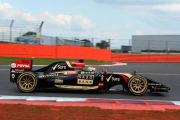 El Lotus de 2014 con Pic al volante.