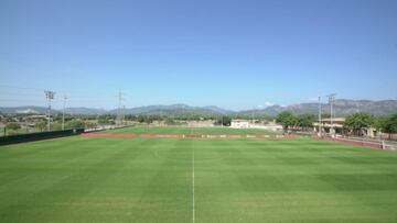El Mallorca prepara la ciudad deportiva para volver a entrenar
