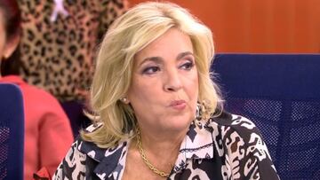 Carmen Borrego, atendida de urgencia en Mediaset tras un contratiempo en su salud