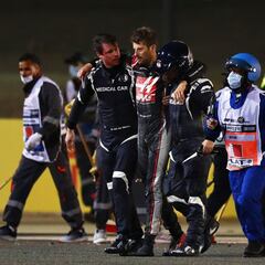 "Grosjean se salvó por su reacción rápida e instintiva"