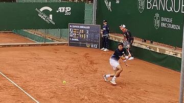 Bernab¨¦ Zapata cae eliminado en su estreno en ante Daniel