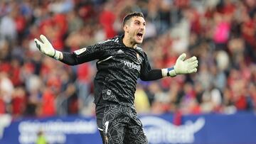 Sergio Herrera durante un partido.