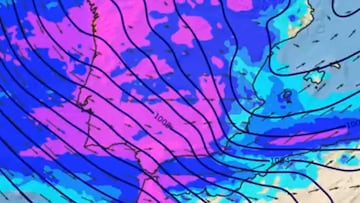 AEMET anuncia la continuidad de las lluvias por la borrasca Marta y señala esta fecha para su fin