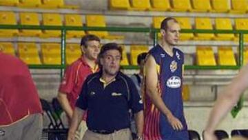 <b>OPTIMISMO.</b> "Pepu" cree que la Selección está madura y en su mejor momento de juego y más jugando como local este Eurobasket 2007.