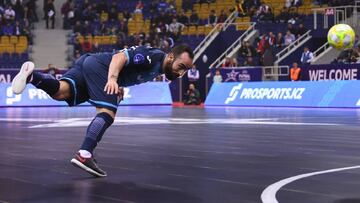Ricardinho, en la Final Four de la Champions League.