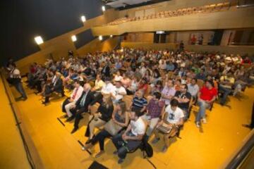 El auditorio Alfredo Krauss de Las  Palmas acogió el encuentro con los Ases.