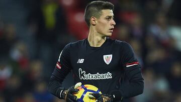 Kepa Arrizabalaga, portero del Athletic.