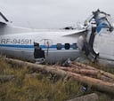 Al menos 16 muertos al estrellarse una avioneta de paracaidistas en Rusia
