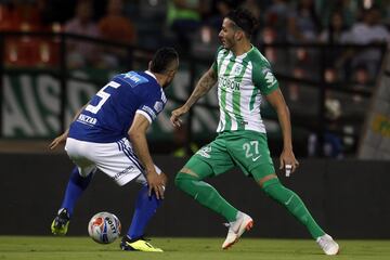 Los goles del partido fueron anotados por Dayro Moreno, para Nacional, y Christian Marrugo por Millonarios. 