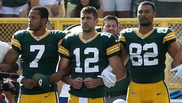 El quarterback de los Packers, Aaron Rodgers, se manifest&oacute; con relaci&oacute;n a las protestas en la liga, el tope salarial y las reglas reci&eacute;n aprobadas.