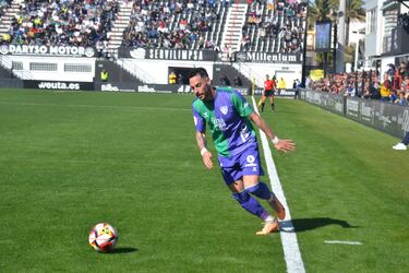 El Málaga descarrila en Ceuta