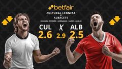 Cultural Leonesa vs. Albacete: horario, dónde ver, pronósticos y clasificación