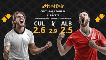Cultural Leonesa vs. Albacete: horario, dónde ver, pronósticos y clasificación