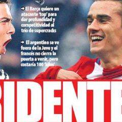 Dybala o Griezmann candidatos a reforzar el tridente culé