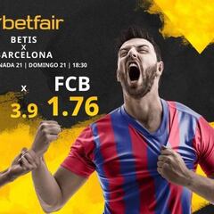 Real Betis Balompié vs. FC Barcelona: horario, TV, estadísticas, clasificación y pronósticos