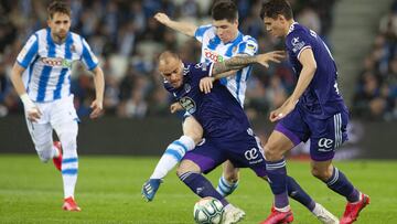 28/02/20 PARTIDO DE PRIMERA DIVISION REAL SOCIEDAD - VALLADOLID SANDRO ZUBELDIA