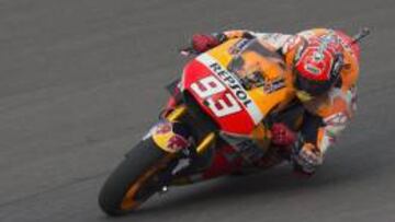 Marc Márquez empieza mandando en Austin.