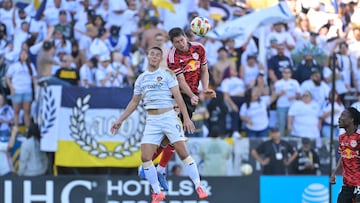 Dejan Joveljic marcó el segundo gol del Galaxy al New York Red Bulls en la final de la MLS 2024.