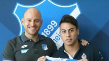 Eduardo Vargas es presentado oficialmente por Hoffenheim