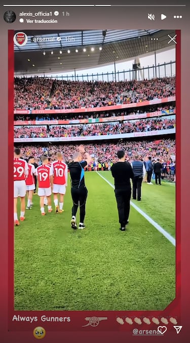 Arsenal se quedó otra vez sin la Premier League y Alexis Sánchez dejó un mensaje