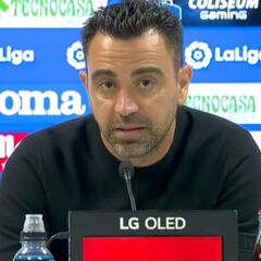 Serio y sabedor que esto no puede seguir así: el aviso de Xavi para la temporada que viene